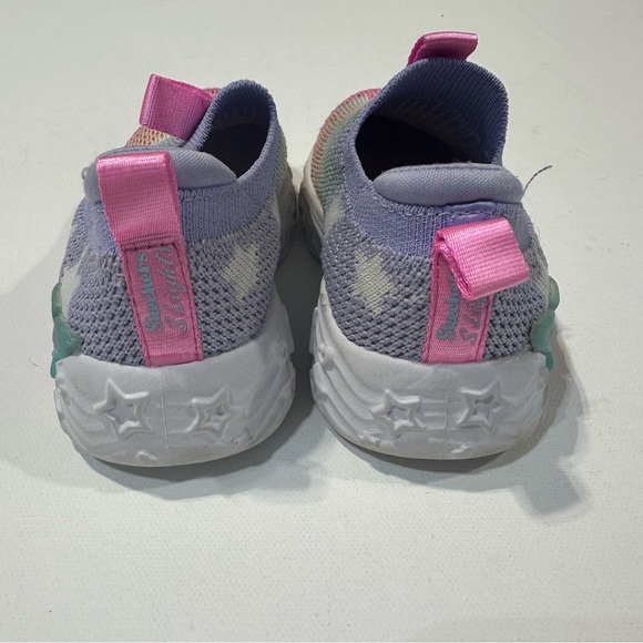 Girls Sketchers magical collection, unicorn Light Up Shoes size 6 - Picture 3 of 4